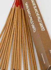 Encens en Bâtonnets Sauge Blanche & Palo Santo 20g - Sans Charbon