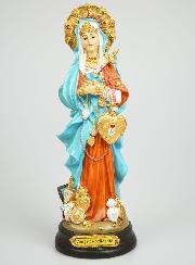 Statue Religieuse de Notre Dame des Solidarités - 30cm