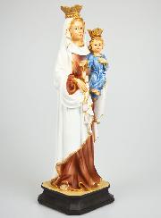 Statue Religieuse de Notre Dame du Mont Carmel - 30cm