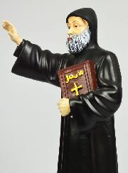 Statue Religieuse de Saint Charbel 30cm