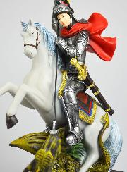 Statue Religieuse de Saint Georges - 30cm