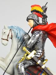 Statue Religieuse de Saint Georges - 30cm