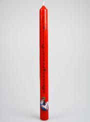 Bougie de l'Avent - Rouge