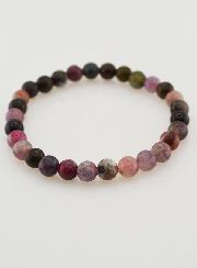 Bracelet en Pierre Naturelle de Tourmaline Multicolore AA - 6mm
