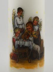 Cierge Bougie d'Eglise de Saint Joseph à la Crèche