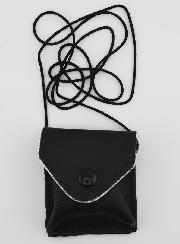 Pochette à Chapelet en Cuir - 6cm