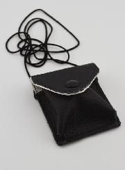 Pochette à Chapelet en Cuir - 6cm