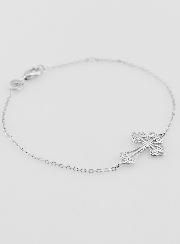 Bracelet Religieux en Argent 925/1000 - Croix Baroque