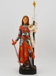 Statue Religieuse de Sainte Jeanne d'Arc - 20cm