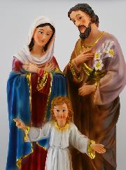 Statue Religieuse de la Sainte Famille  -  20cm