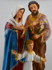 Statue Religieuse de la Sainte Famille  -  20cm