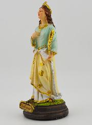 Statue Religieuse de Sainte Philomène - 12cm