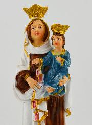 Statue Religieuse de Notre Dame du Mont Carmel - 12cm