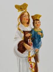 Statue Religieuse de Notre Dame du Mont Carmel - 12cm