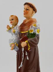 Statue de Saint Antoine de Padoue 12cm