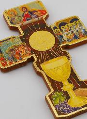 Cadeau de Communion - Croix & Certificat