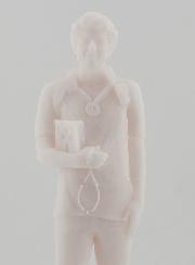 Statue en Albatre 15cm - Bienheureux Carlo Acutis