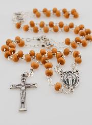 Chapelet Bois Esprit Saint & Miraculeuse