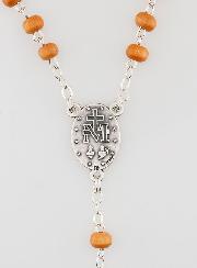 Chapelet Bois Esprit Saint & Miraculeuse