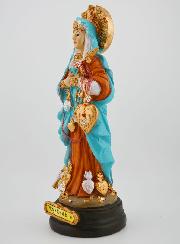 Statue Religieuse de Notre Dame des Solidarités - 20cm
