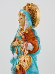 Statue Religieuse de Notre Dame des Solidarités - 20cm
