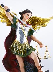 Statue Religieuse de Saint Michel Archange de la Justice - 30cm