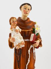 Statue de Saint Antoine de Padoue 20cm