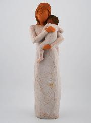 Statue Religieuse Vierge à l'Enfant Moderne
