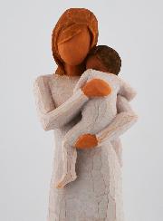 Statue Religieuse Vierge à l'Enfant Moderne