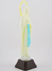 Statue Notre Dame de Lourdes Fluo - 14cm