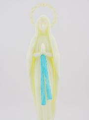 Statue Notre Dame de Lourdes Fluo - 14cm