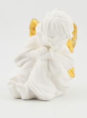 Statue Religieuse Ange Assis 6,5cm