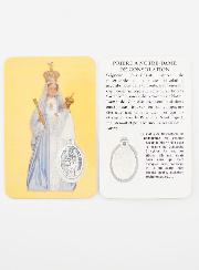 Carte de Prière & Médaille - Notre Dame de Consolation