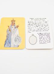 Carte de Prière & Médaille - Notre Dame de Consolation