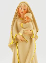 Statue Vierge à l'Enfant - 12cm