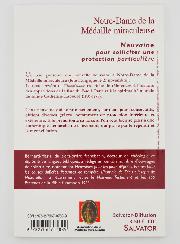 Livret de Neuvaine à Notre Dame de la Médaille Miraculeuse