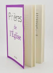 Livret de prière - Prières de l'Eglise