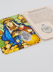 Carte de Prière & Médaille - Notre Dame des Douleurs