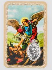 Carte de Prière & Médaille - Saint Michel Archange