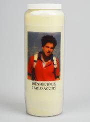 Bougie de Neuvaine à Carlo Acutis