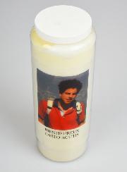 Bougie de Neuvaine à Carlo Acutis