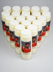 Lot de 20 Bougies de Neuvaine à Carlo Acutis