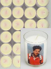 Lot de 10 Bougies Veilleuses Bienheureux Carlo Acutis