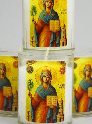 Lot de 4 Bougies Veilleuses Sainte Barbe