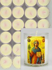 Lot de 10 Bougies Veilleuses Sainte Barbe