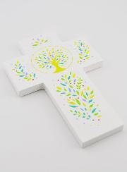 Croix en Bois Louanges - Arbre de Vie