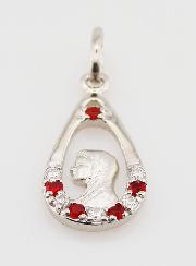 Médaille Goutte Ajourée Vierge Marie