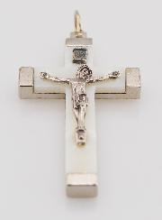 Pendentif Croix Phosphorescent 4,5cm