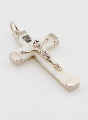 Pendentif Croix Phosphorescent 4,5cm