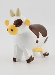 Crèche de Noël - Fermier et Vache